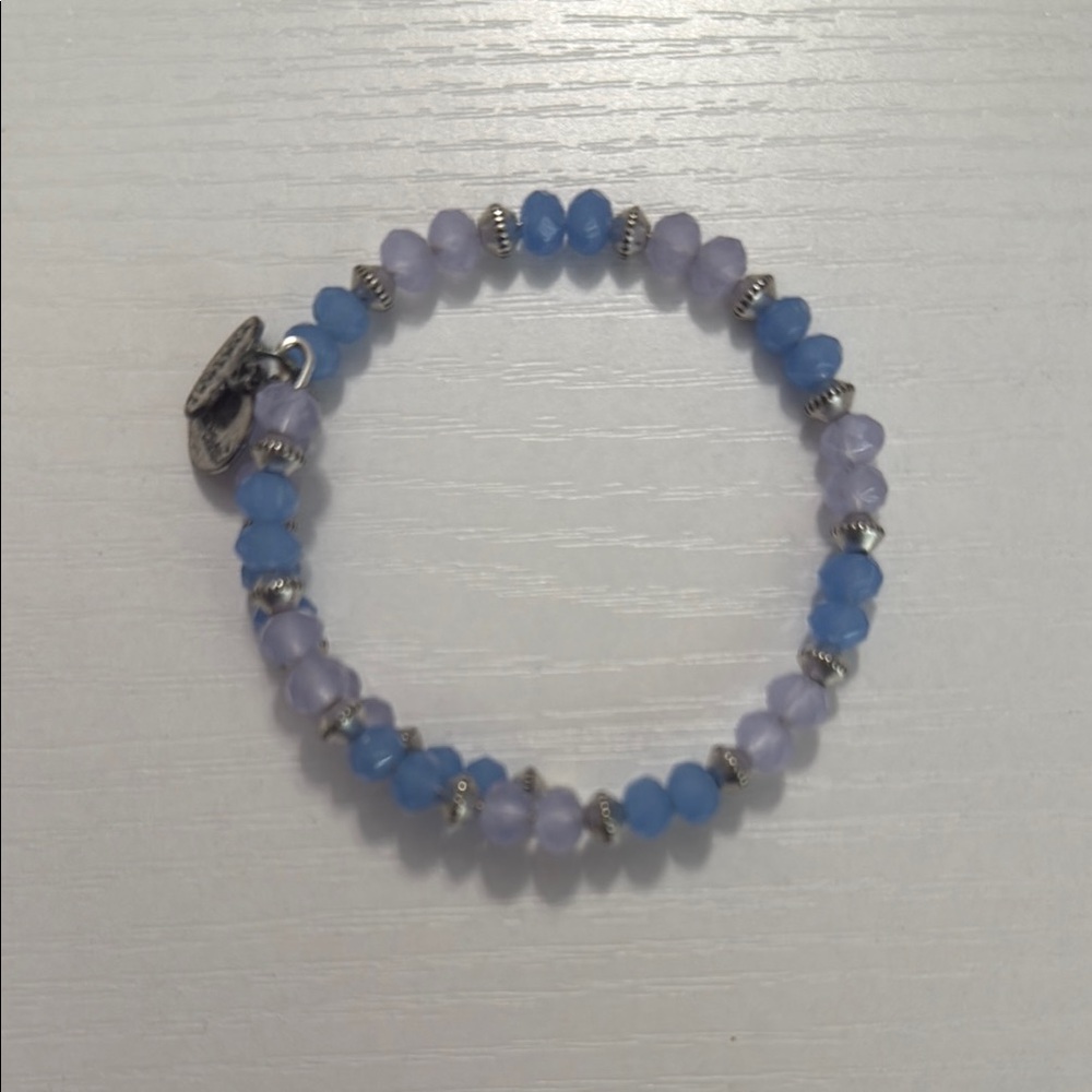Alex and Ani Blue and Silver Bracelet